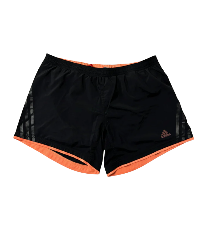 Adidas Black Supernova Performance Running Shorts