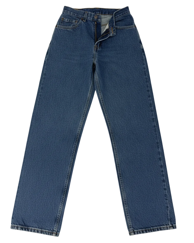 Levi's Blue 550 Relaxed Fit Student Jeans