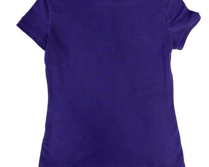 Tommy Hilfiger Women's Purple Classic Short Sleeve Polo Shirt
