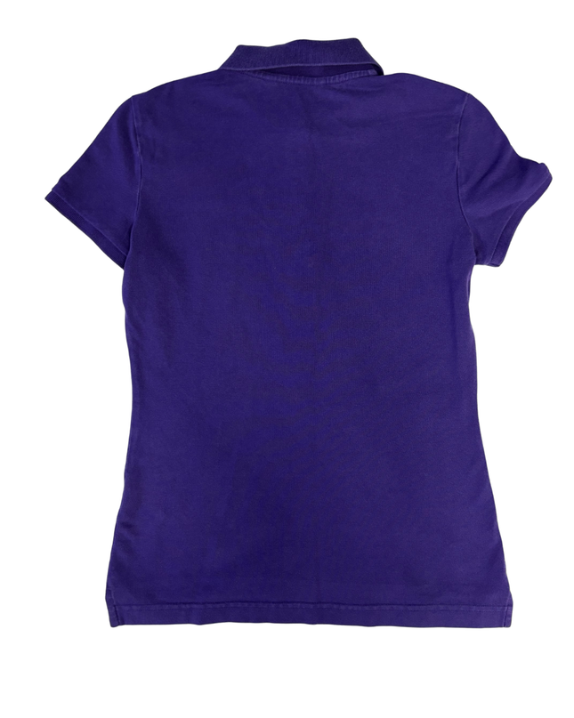 Tommy Hilfiger Women's Purple Classic Short Sleeve Polo Shirt