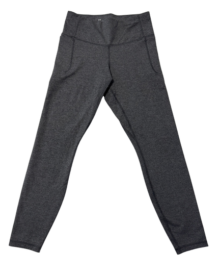 Under Armour Grey Fitted Athletic with Side Pockets Leggings