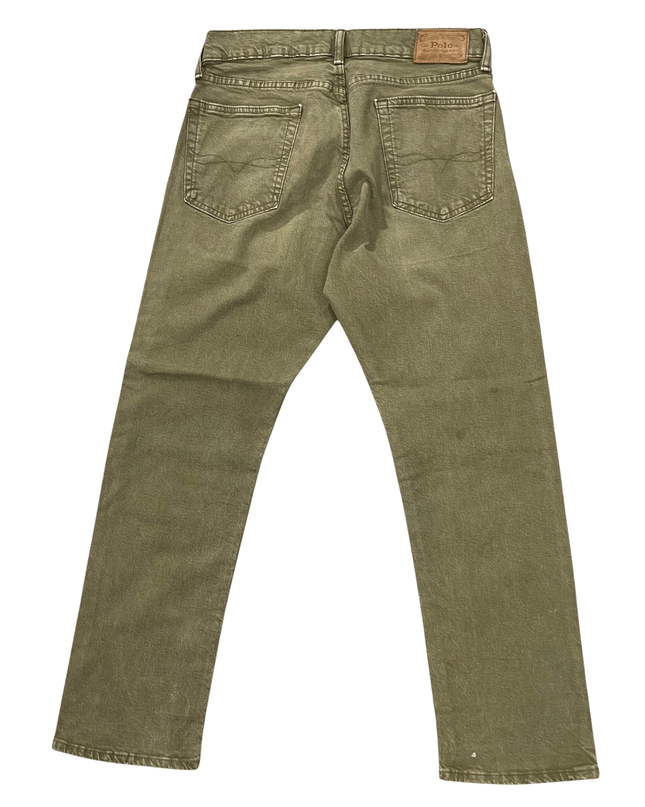 Polo Ralph Lauren Olive Green Slim Fit Jeans