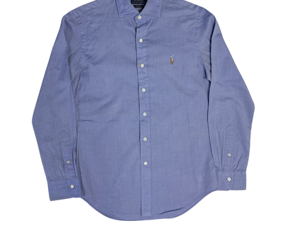 Ralph Lauren Blue Oxford Button-Up Shirt