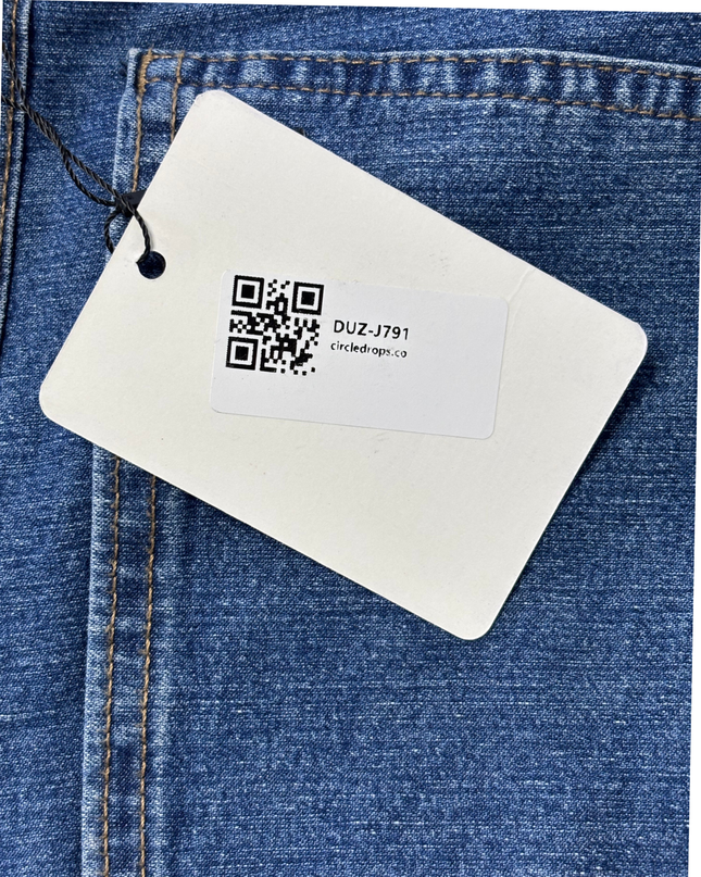 Dickies Genuine FLEX Blue Denim Cargo Utility Shorts