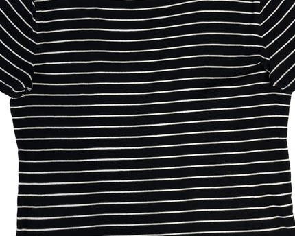 Ralph Lauren Black Striped Cotton T-Shirt