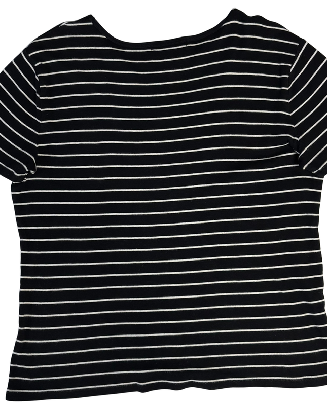 Ralph Lauren Black Striped Cotton T-Shirt