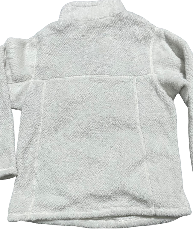 Patagonia White Los Gatos High-Pile Quarter-Zip Fleece Pullover