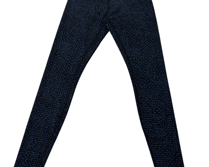 Lululemon Blue/Black Patterned Performance Leggings