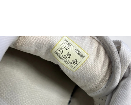 Vans White Old Skool Lite Leather Sneakers