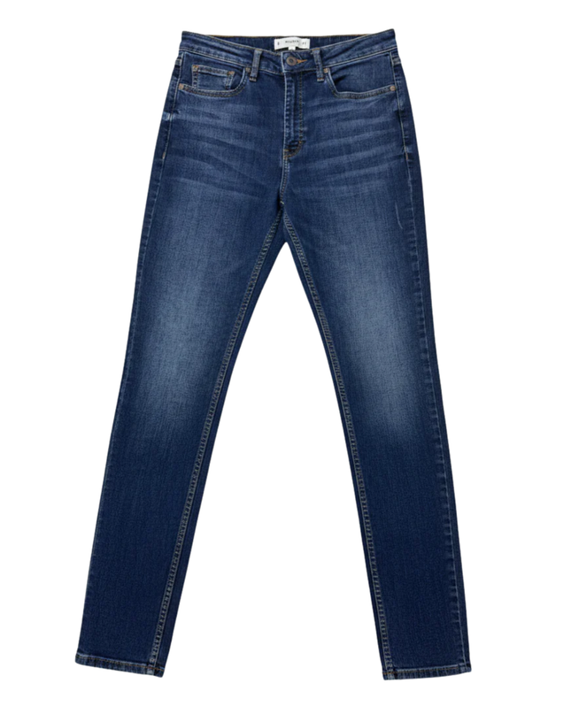 Mango Blue Soho Skinny Denim Jeans