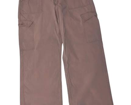 Hollister Pink Adjustable-Rise Baggy Cargo Pants