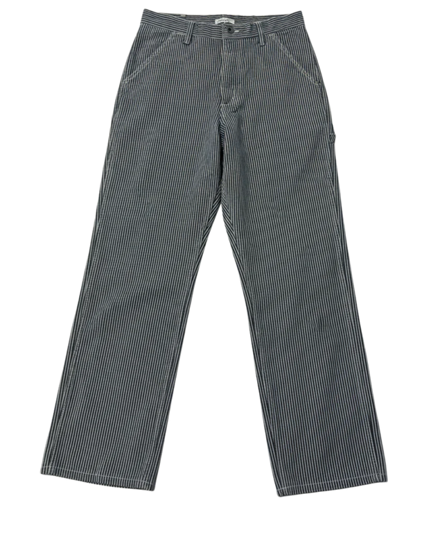 Carhartt WIP Blue Hickory Stripe Single Knee Workwear Pants