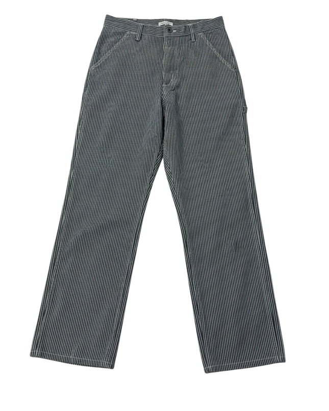 Carhartt WIP Blue Hickory Stripe Single Knee Workwear Pants