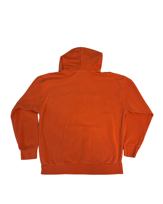 Adidas Originals Orange Embroidered Logo Hoodie