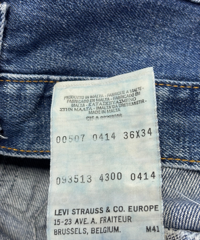 Levi's Classic Straight Leg Blue Jeans