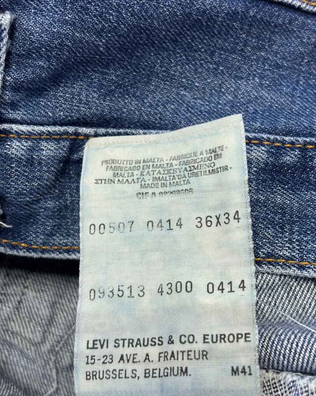 Levi's Classic Straight Leg Blue Jeans