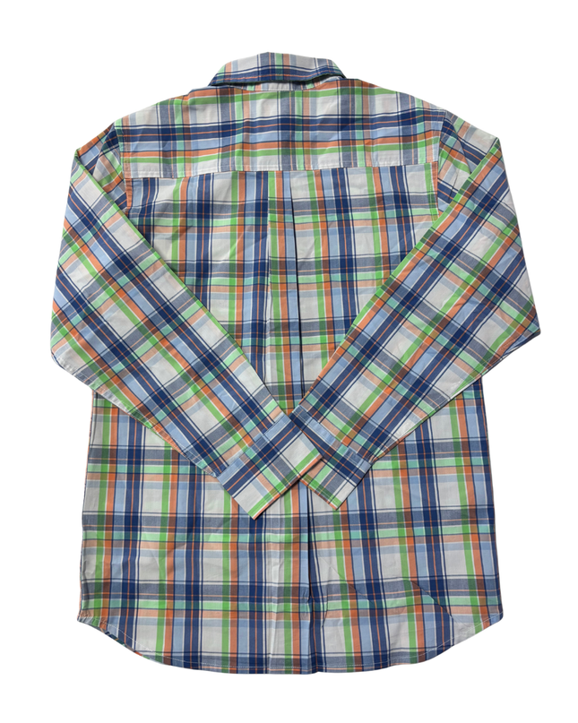 Chaps Multicolor Plaid Button-Down Shirt