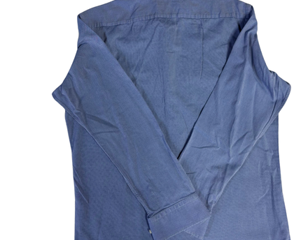 Boss Blue Regular Fit Long Sleeve Dress Shirt