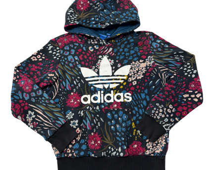 Adidas Originals Multicolor Floral Trefoil Hoodie