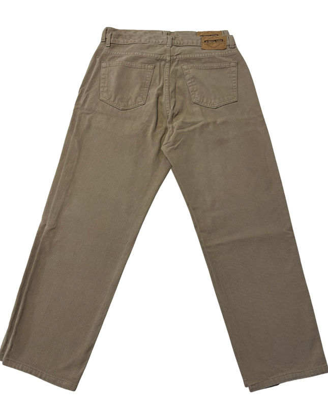 Kirkland Signature Khaki Straight Leg Cotton Pants