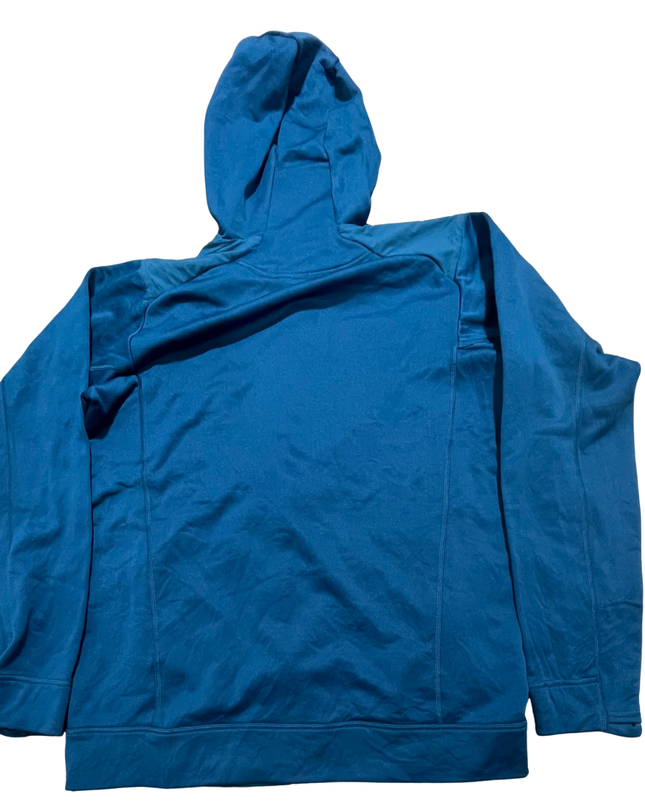 Patagonia Blue Hybrid Hooded Mid-Layer Jacket