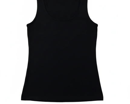ZARA W/B Collection Black Tank Top