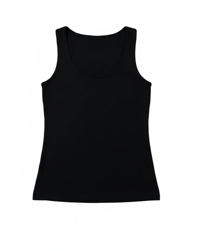 ZARA W/B Collection Black Tank Top