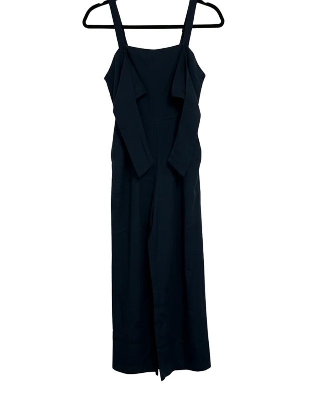 Abercrombie & Fitch Navy Blue Smocked Back Maxi Dress