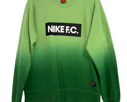 Nike F.C. Green Gradient Ombre Crewneck Sweatshirt