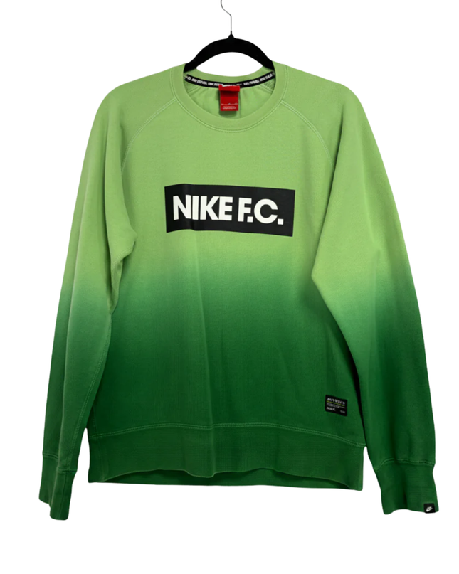 Nike F.C. Green Gradient Ombre Crewneck Sweatshirt