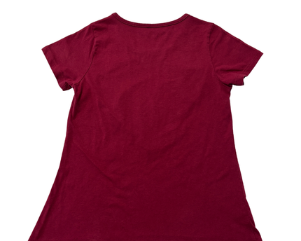 Harry Potter Maroon Hedwig Graphic Tee