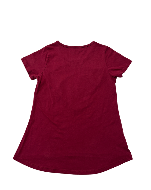 Harry Potter Maroon Hedwig Graphic Tee