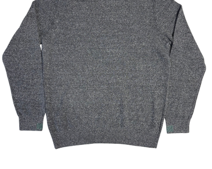 Lacoste Men's Classic Grey Textured Knit Sweater