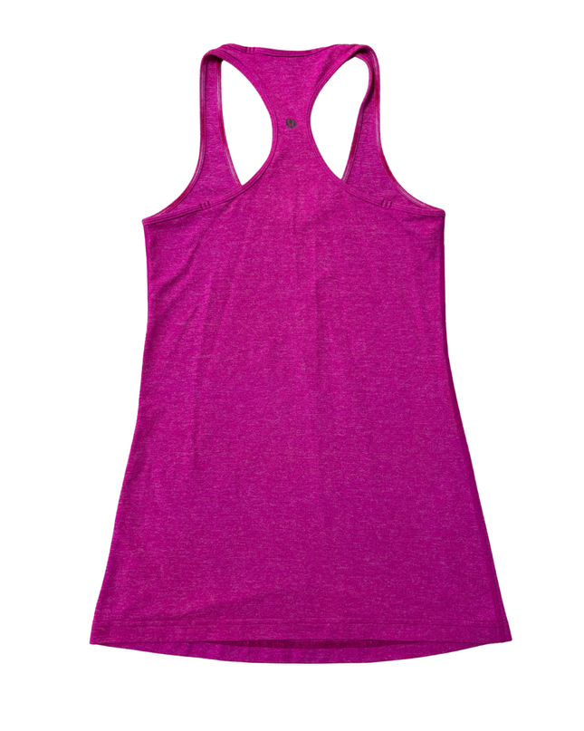Lululemon Heathered Pink Racerback Athletic Tank Top