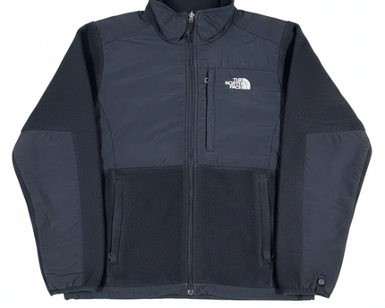 The North Face Black Polartec Fleece Zip-Up Jacket