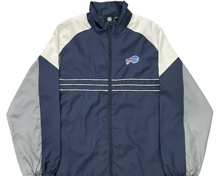 Reebok Navy Blue Buffalo Bills NFL Windbreaker Jacket