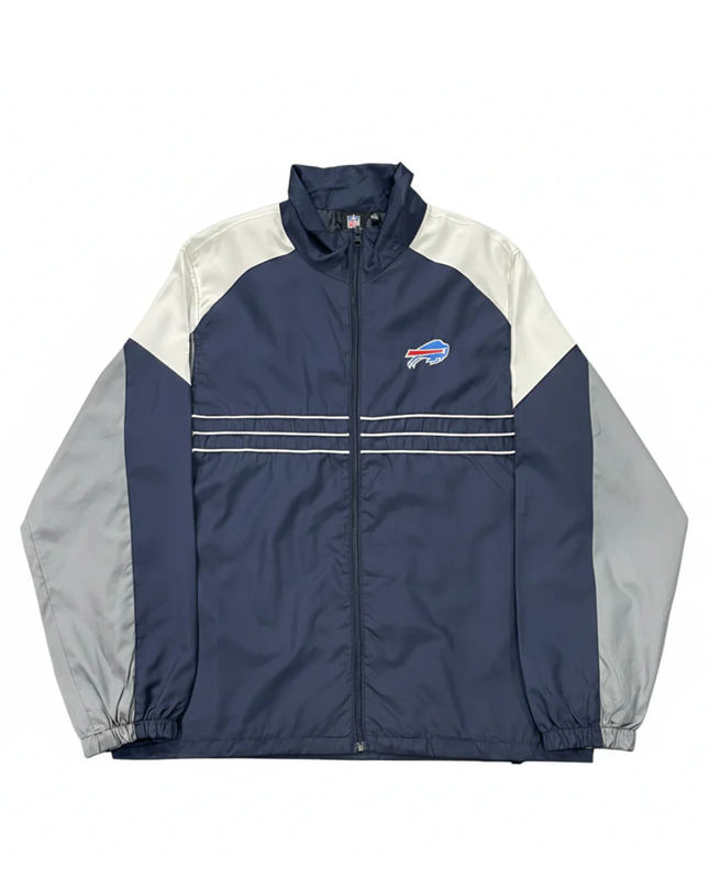 Reebok Navy Blue Buffalo Bills NFL Windbreaker Jacket