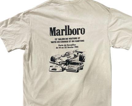 Marlboro Beige Graphic Tee