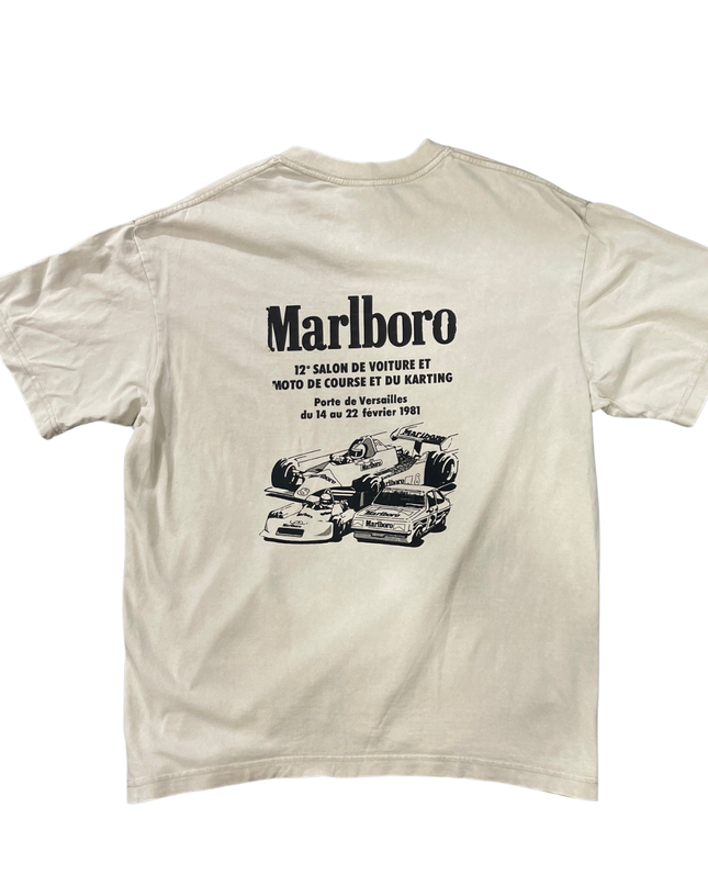 Marlboro Beige Graphic Tee