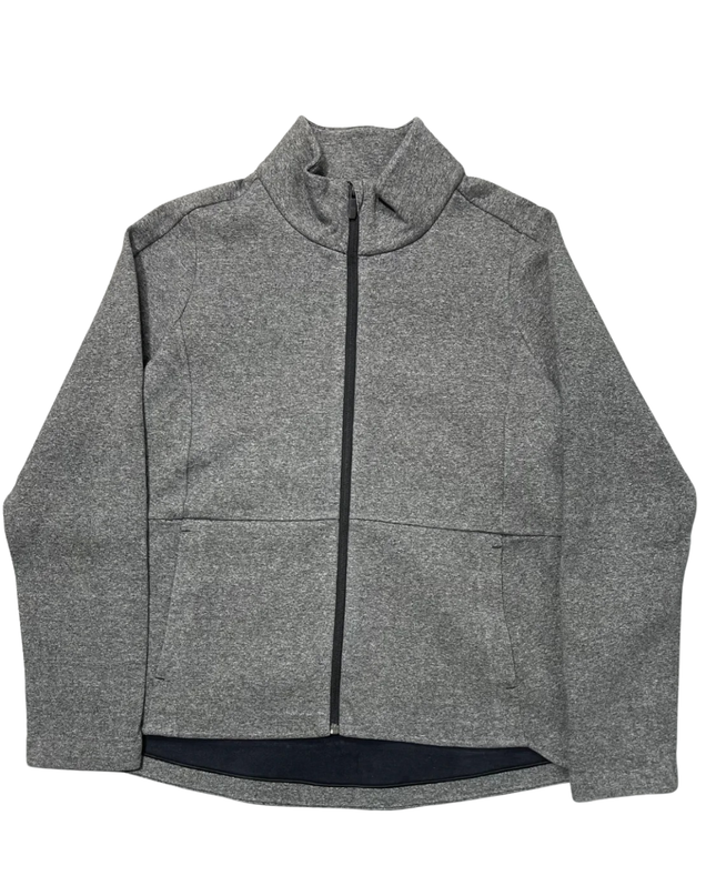 Lululemon Athletica Grey Zip-Up High-Neck Performance Jacket