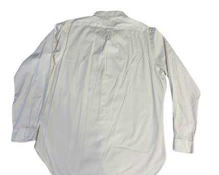 Ralph Lauren White Long Sleeve Button-Down Oxford Shirt