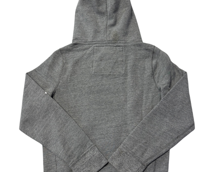 Abercrombie & Fitch Grey Graphic Fleece Pullover Hoodie