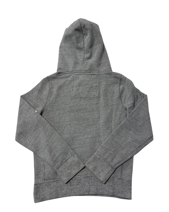 Abercrombie & Fitch Grey Graphic Fleece Pullover Hoodie