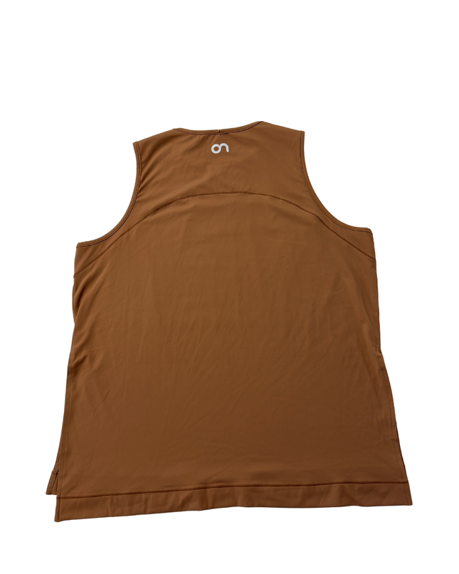MOTION Brown Performance Tank Top