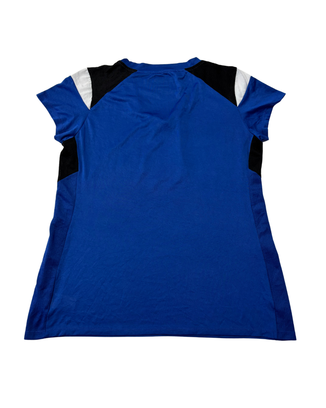 NFL Team Apparel Blue Indianapolis Colts Women's Lace-Up Sports T-Shirt