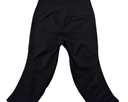 Lululemon Black Seamless Textured Capri Leggings