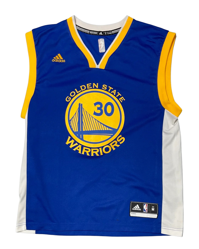 Adidas Blue Golden State Warriors Stephen Curry #30 Basketball Jersey