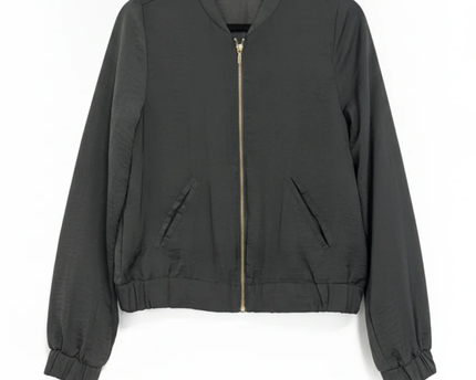 H&M Black Lightweight Bomber Jacket
