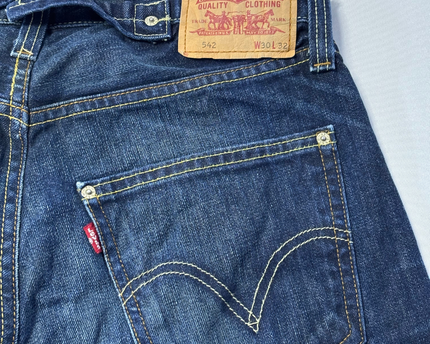 Levi's Dark Blue Straight Leg Anniversary Edition Jeans