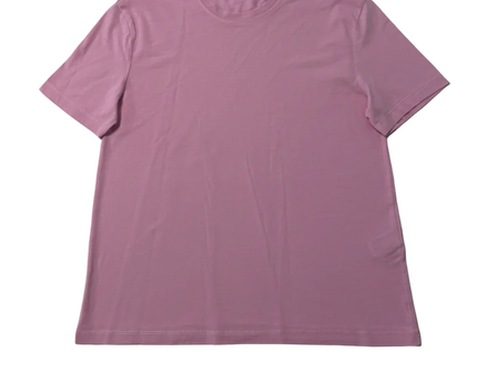 Zara Pink Short Sleeve Classic Crew Neck T-Shirt